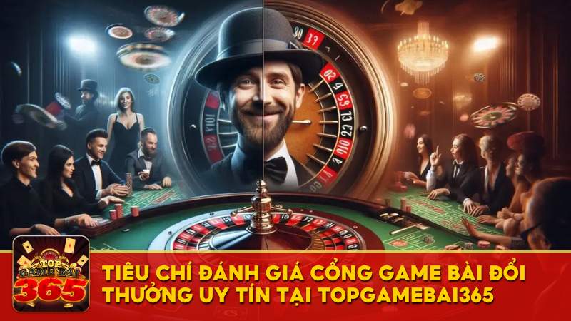 Tiêu chí đánh giá cổng game bài đổi thưởng uy tín tại Topgamebai365