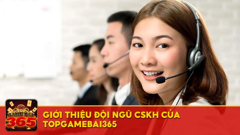 Giới thiệu đội ngũ CSKH của Topgamebai365