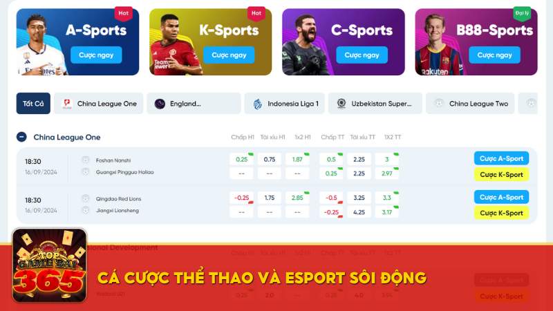 Cá cược thể thao và Esport sôi động hơn bao giờ hết