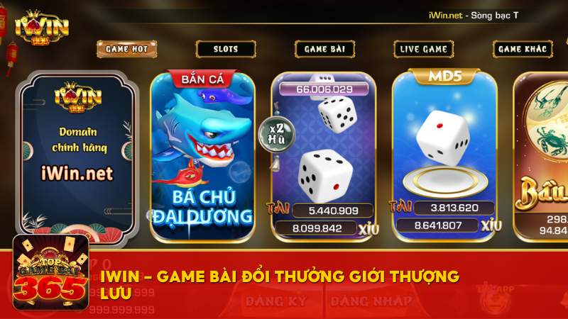 Iwin - Game bài đổi thưởng giới thượng lưu