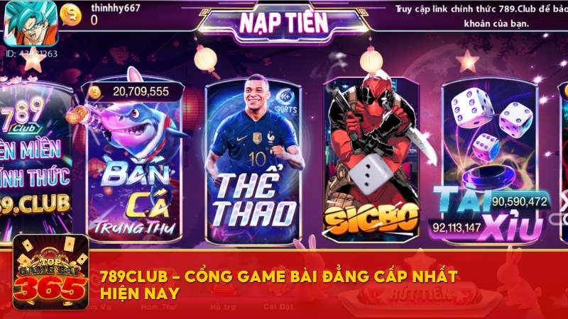 789club - Cổng game bài đẳng cấp nhất hiện nay