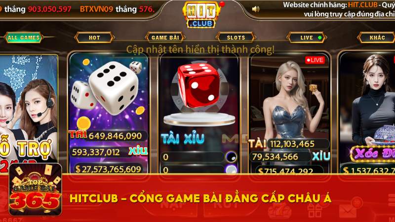 Hitclub - Cổng game bài đẳng cấp châu Á