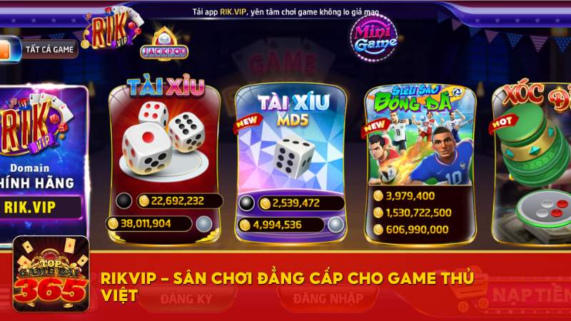 Rikvip – Sân chơi đẳng cấp cho game thủ Việt